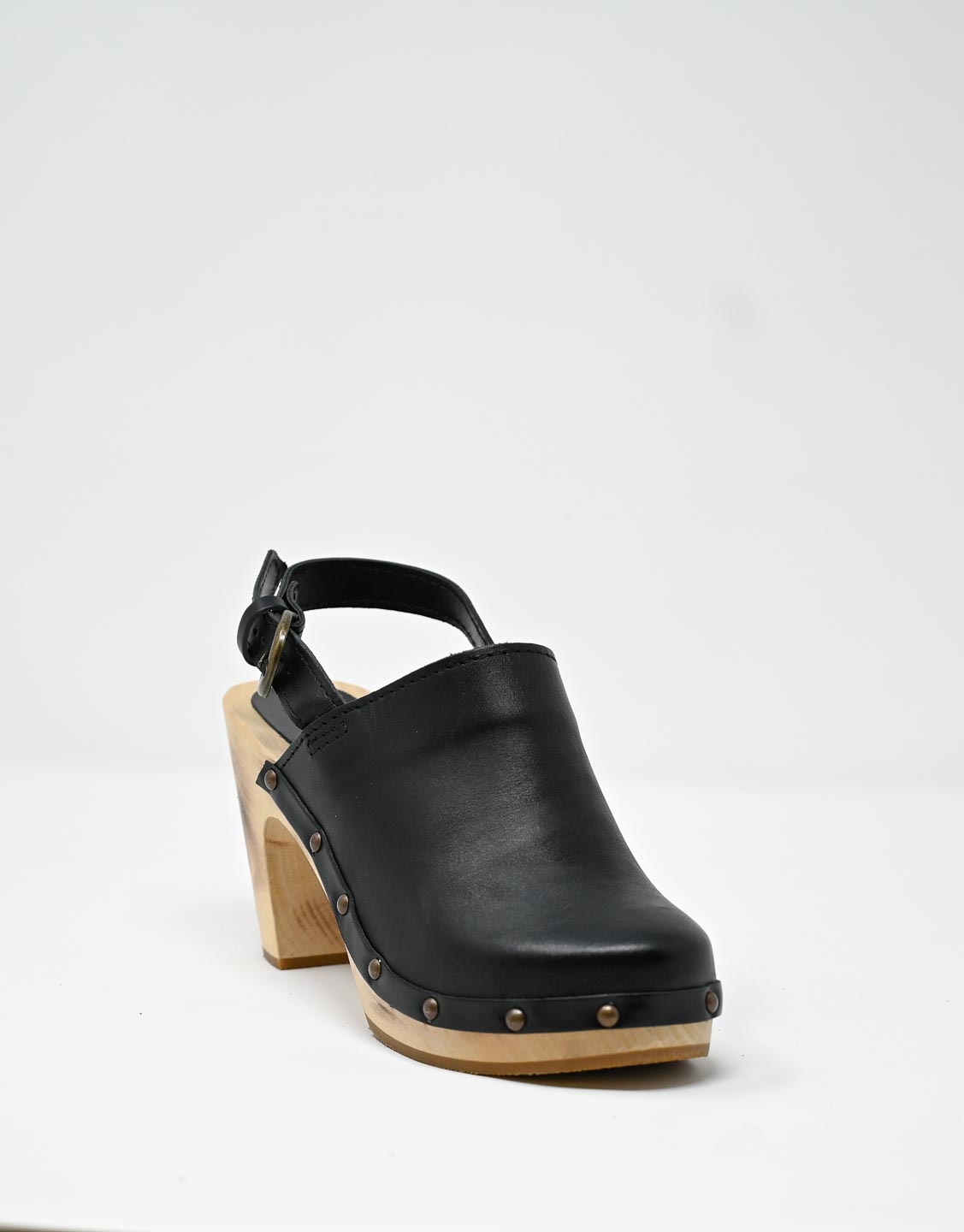 Wally Walker zoccolo in pelle nero Olandflex by astorflex Spedizione Gratuita