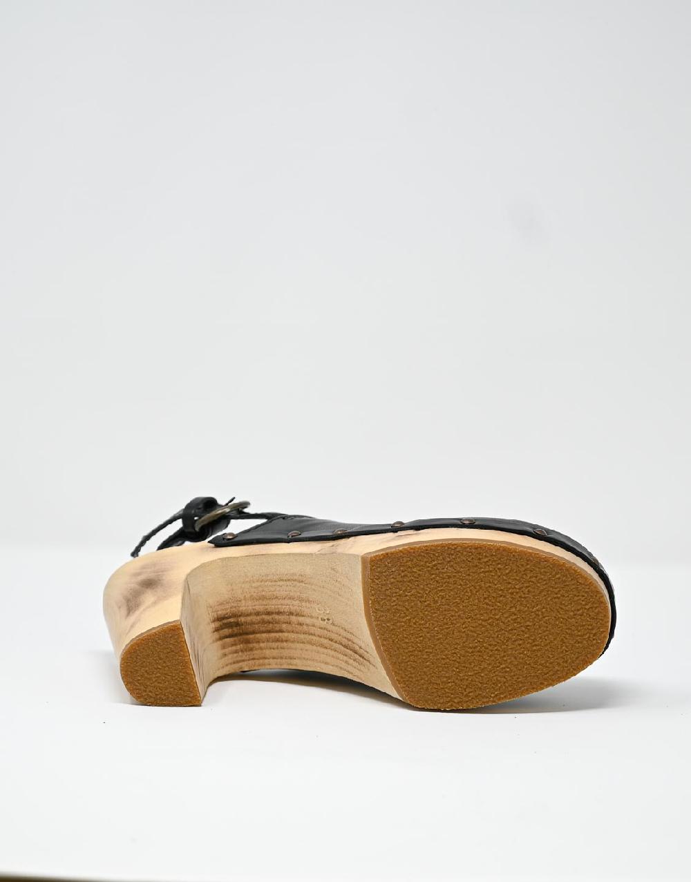 Wally Walker zoccolo in pelle nero Olandflex by astorflex Spedizione Gratuita