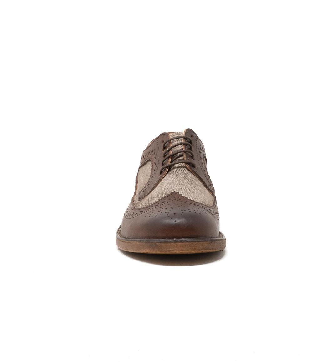 Wally Walker Astorflex – derby in pelle e tessuto Rondiflex sabbia b976 Negozio