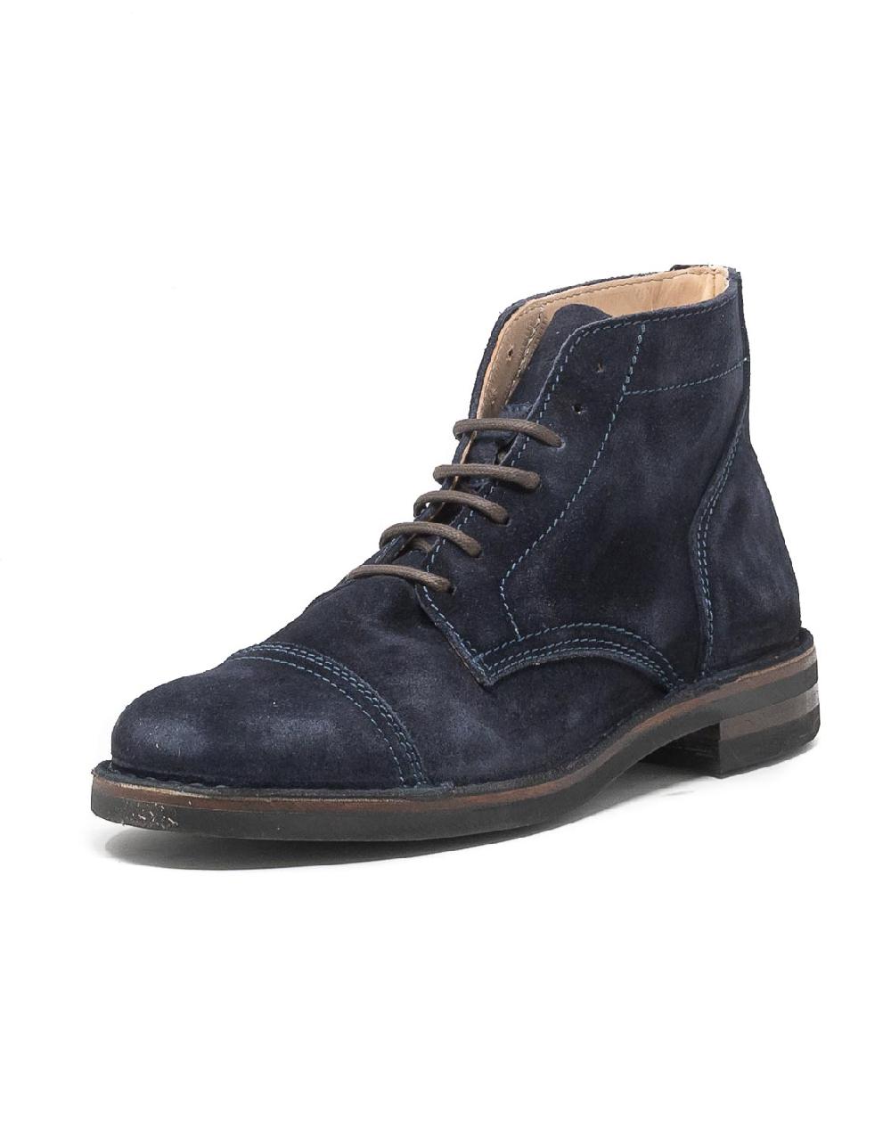 Wally Walker Astorflex – stivale mid uomo scamosciato Aldflex blu Italia