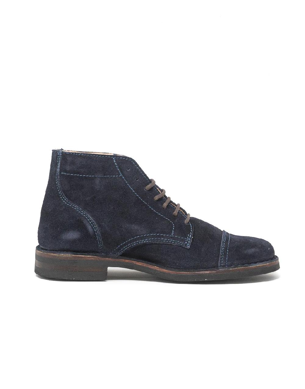 Wally Walker Astorflex – stivale mid uomo scamosciato Aldflex blu Italia