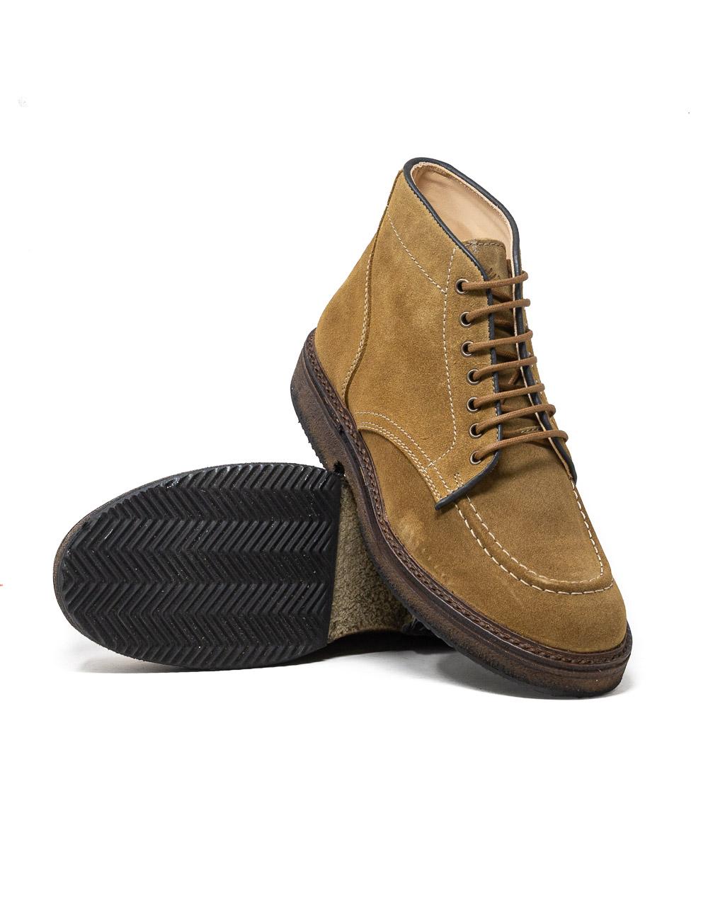 Wally Walker Astorflex – stivale uomo stringato scamosciato Nuvoflex 001 Whiskey Sottocosto
