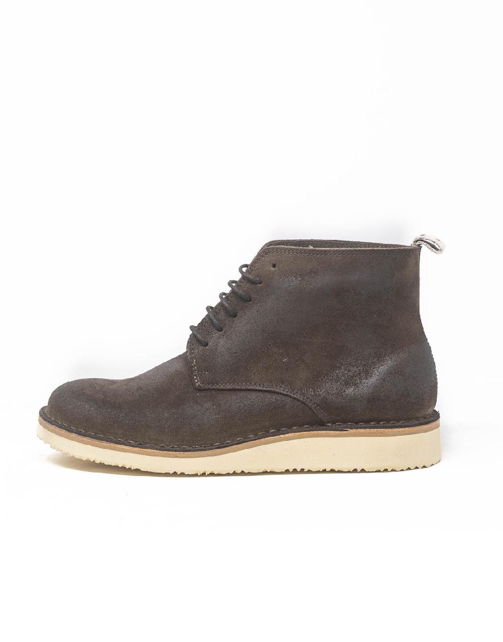Wally Walker Astorflex – stivale uomo in pelle scamosciata Midflex Dark Chestnut Convenienza