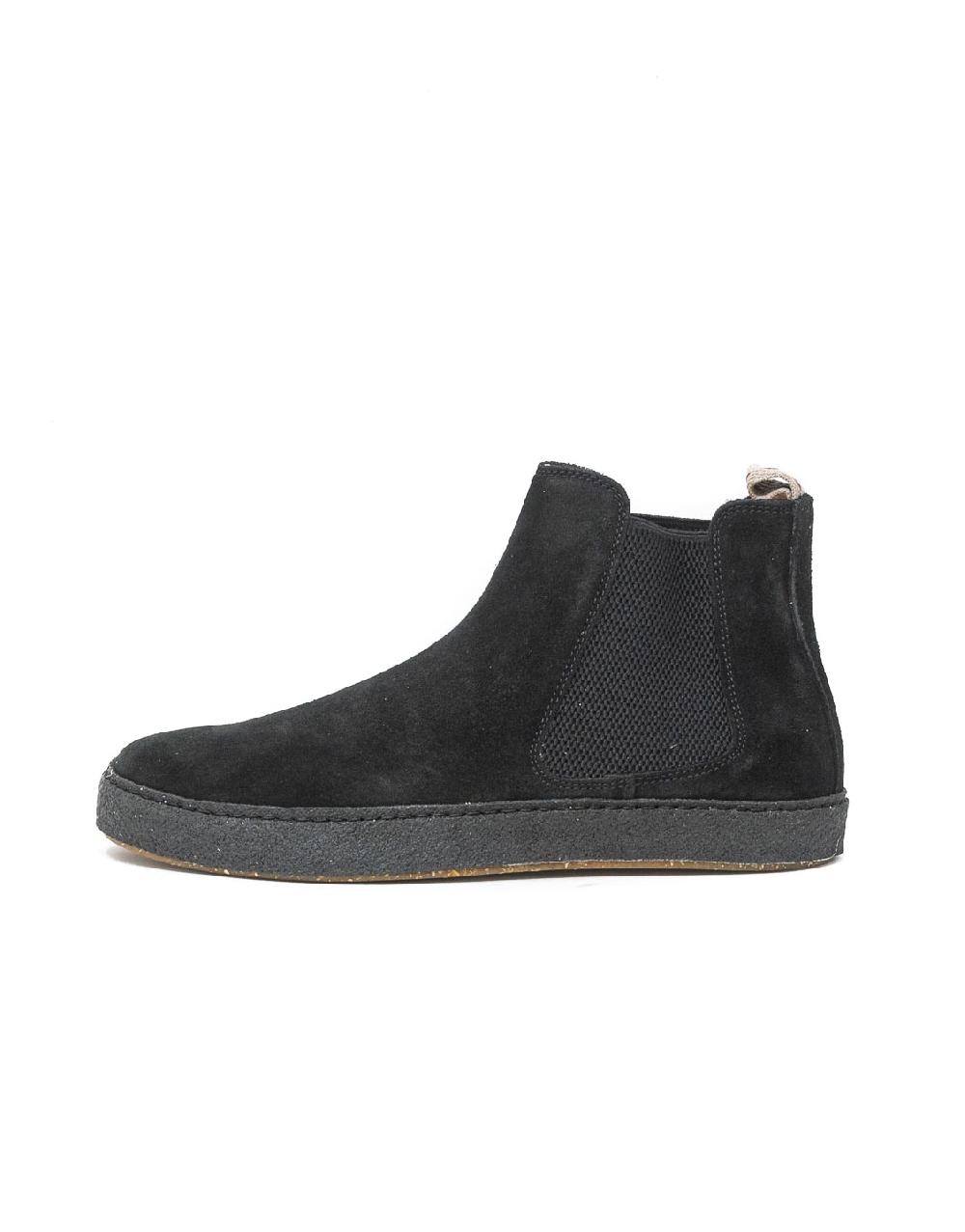 Wally Walker Astorflex – chelsea boot uomo scamosciato Rolflex nero Novità