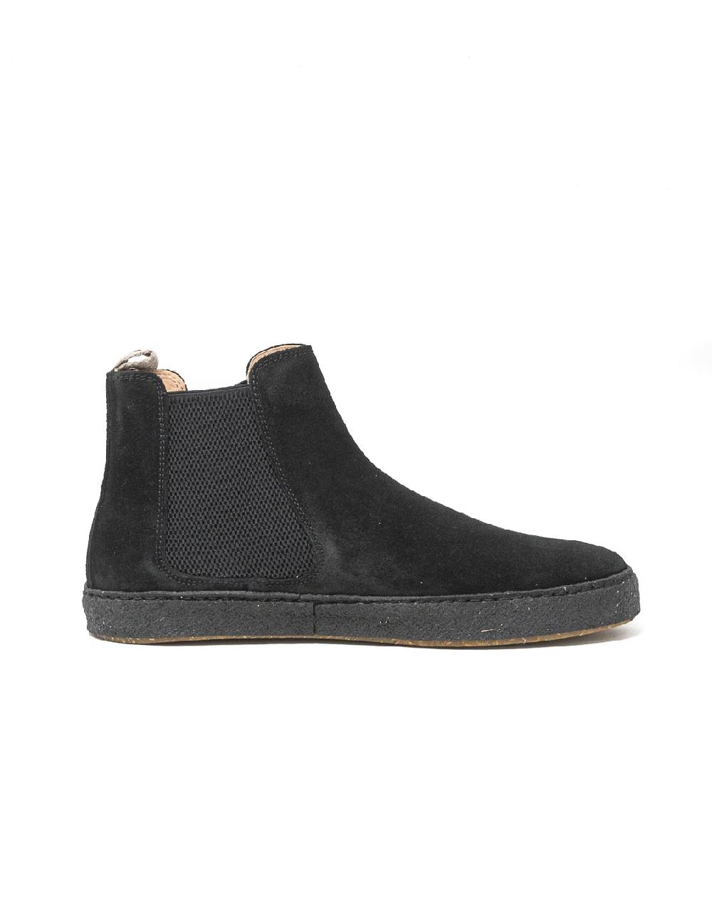 Wally Walker Astorflex – chelsea boot uomo scamosciato Rolflex nero Novità