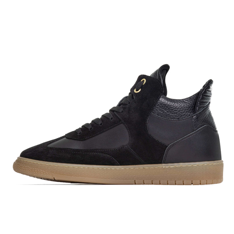 Ylati VENERE HIGH BLACK TEXTURE by Ylati Footwear Consegna Veloce