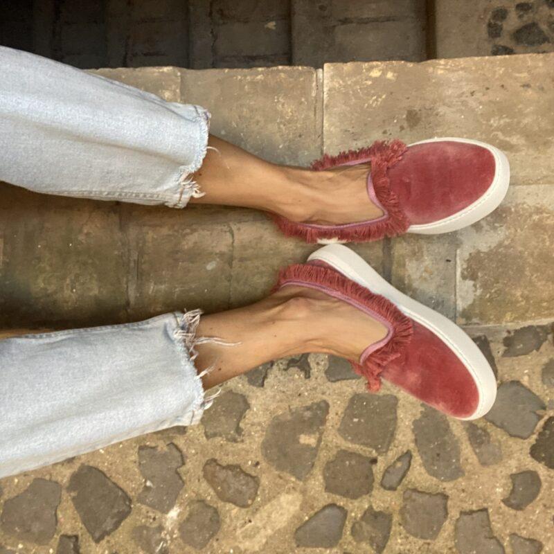 Allagiulia Tennis Frangia ROSA Pezzi Unici